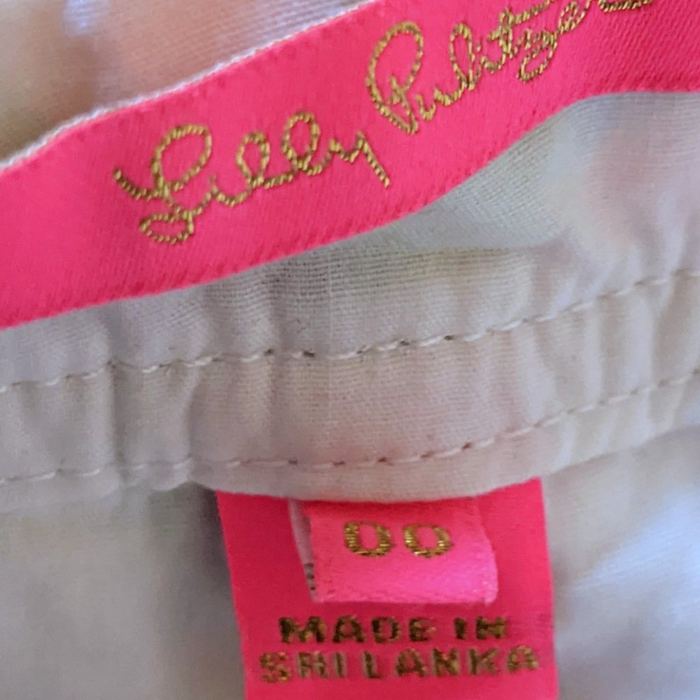 Lilly Pulitzer Nikki Skort Fiesta Bamba Size 00 - Picture 8 of 9